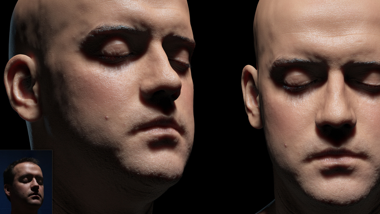 Infinite, 3D Head Scan. Released!